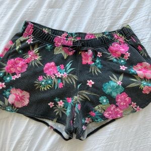Justice Floral Casual Shorts